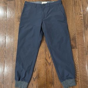 Club Monaco Cotton & Nylon Water Repellent Joggers